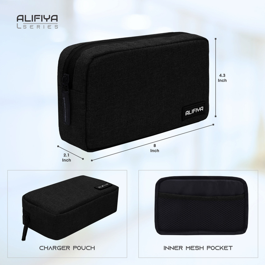 Laptop sleeve 2025 with charger pouch