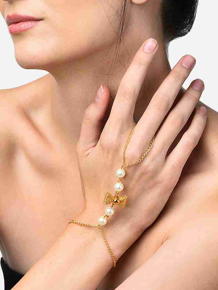 Zaveri pearls discount ring bracelet
