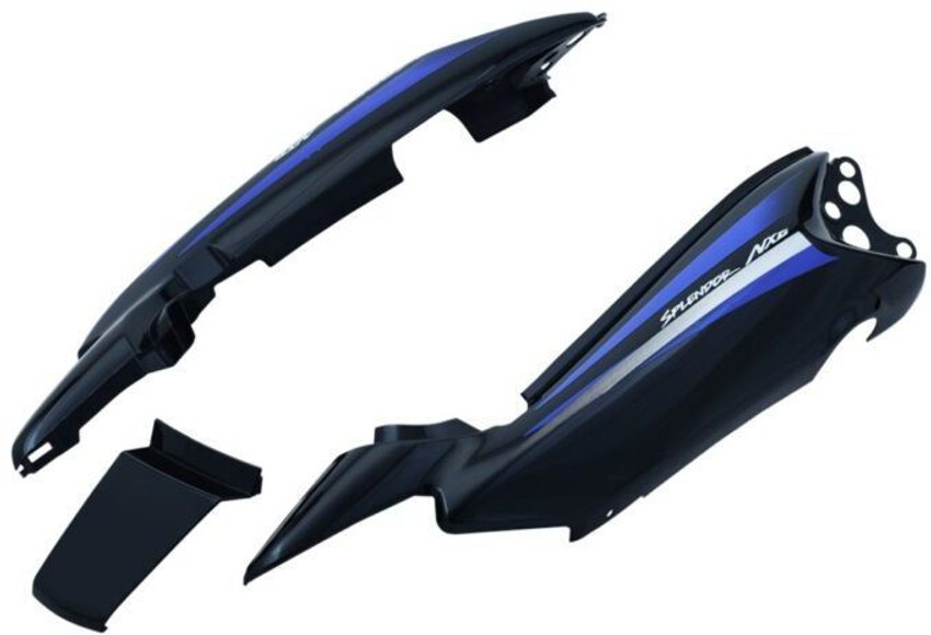ULTRA TAIL PANEL SPLENDOR NXG OLD MODEL BLACK BLUE Bike Crash
