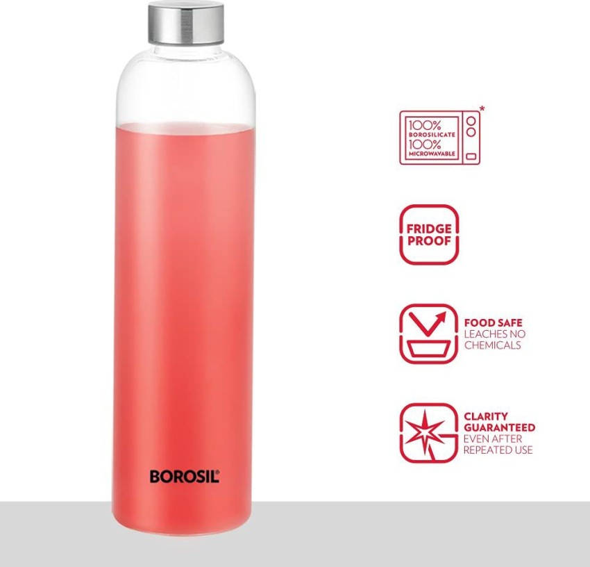 Buy Crysto Glass Bottle w SS Lid 750 ml at Best Price Online in