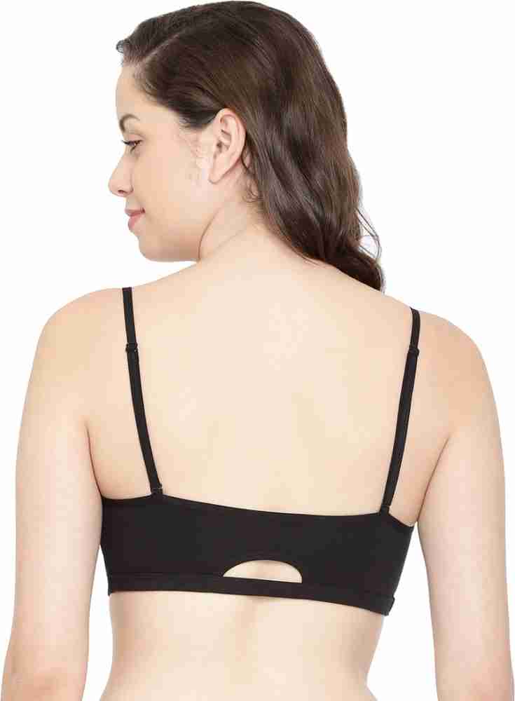 Full Coverage Non-Padded Wirefree Comfort Cami Detachable Bra - SKIN / S