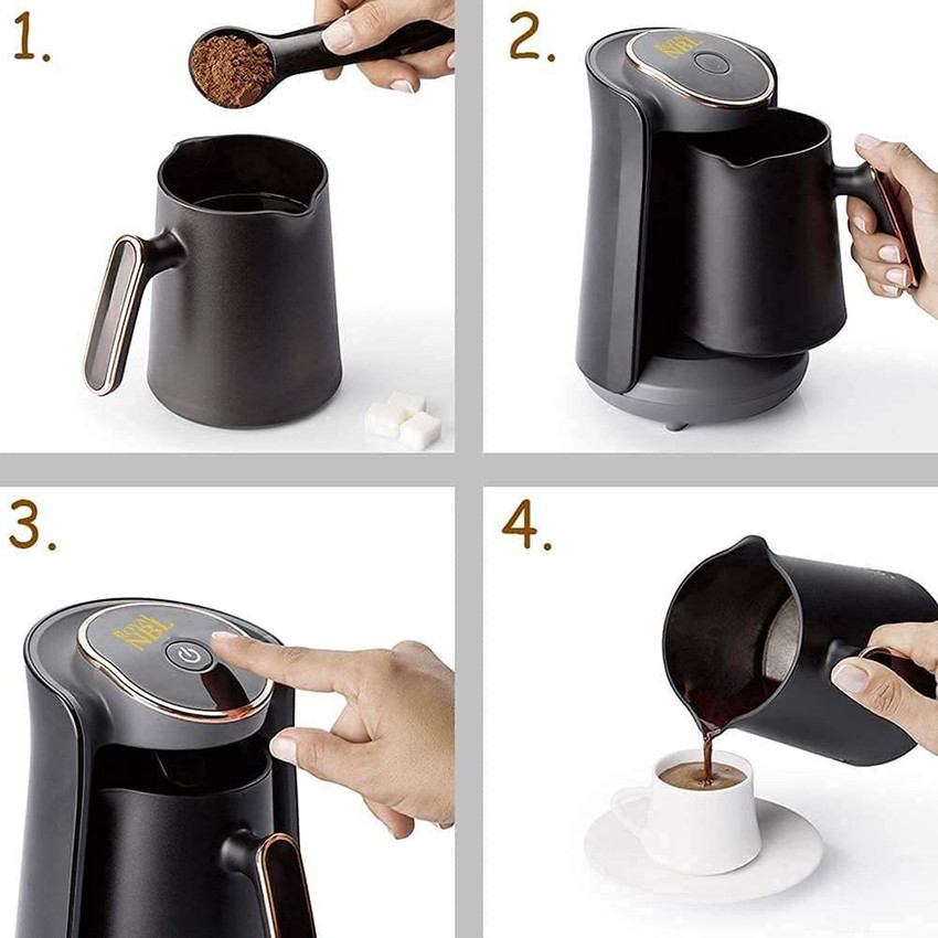 Electric turkish sales coffee cooker