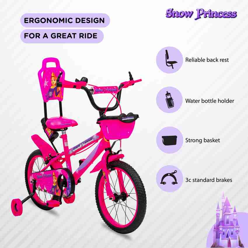 Miss Chief Snow Princess 85 Assembled Kids Bicycle For 4 to 7 Years Boys Girls 16 T BMX Cycle