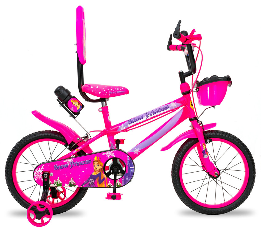 Miss \u0026 Chief Snow Princess 85% Assembled Kids Bicycle For 4 to 7 Years Boys  \u0026 Girls 16 T BMX Cycle Price in India - Buy Miss \u0026 Chief Snow Princess 85%