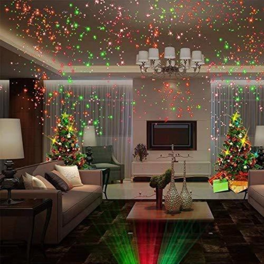 Star shower motion sale christmas laser light