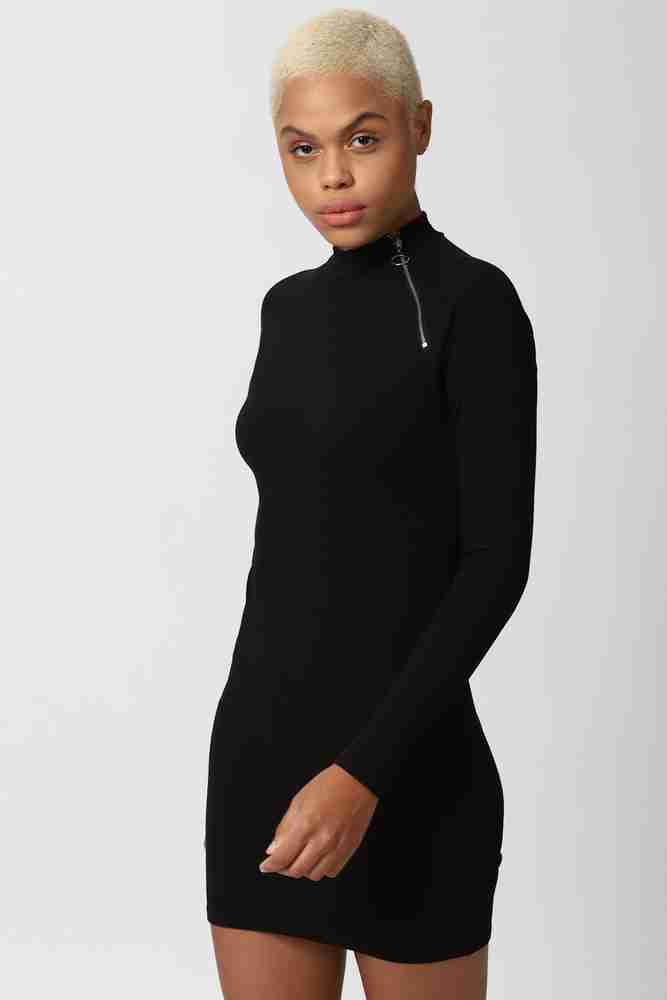 FOREVER 21 Women Bodycon Black Dress Buy FOREVER 21 Women Bodycon Black Dress Online at Best Prices in India Flipkart