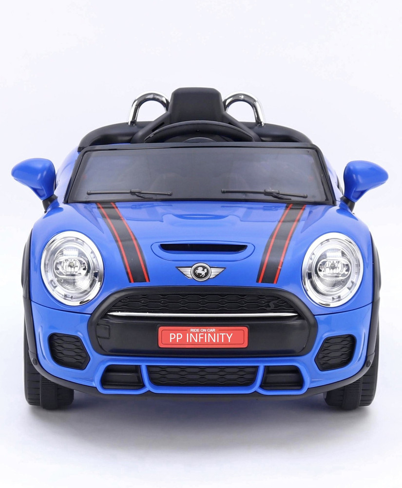 PP INFINITY Mini Cooper 12V Battery Operated Ride On Car For Kids