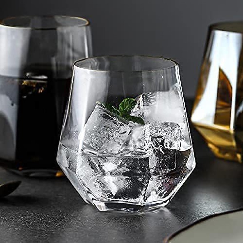 diamond cold water glass set with