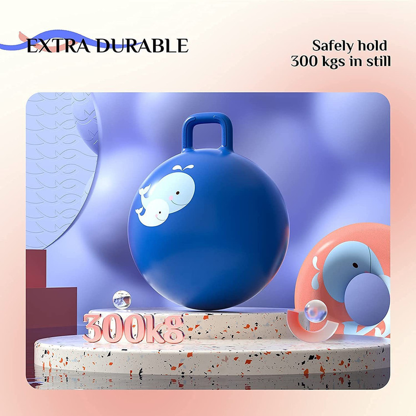 YESVIYA Hopper Ball Bouncy Ball Jumping Balls Hop Ball for Kids