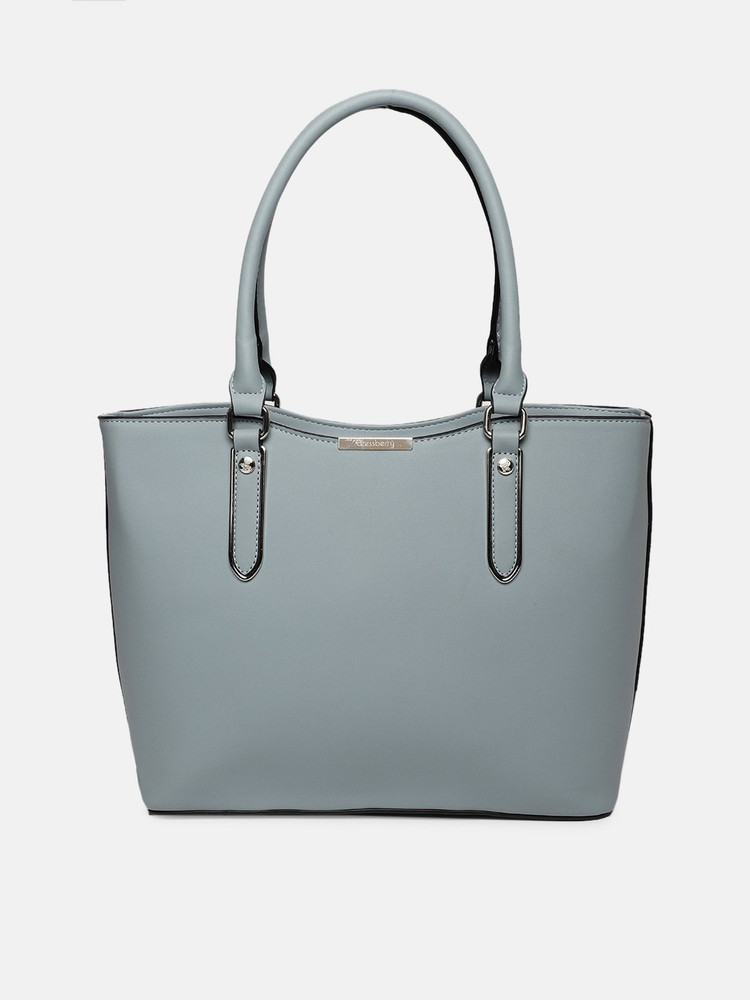 Dressberry blue solid shoulder bag best sale