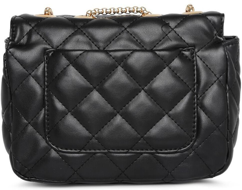 Buy Dressberry Women Black Sling Bag Black Online Best Price in