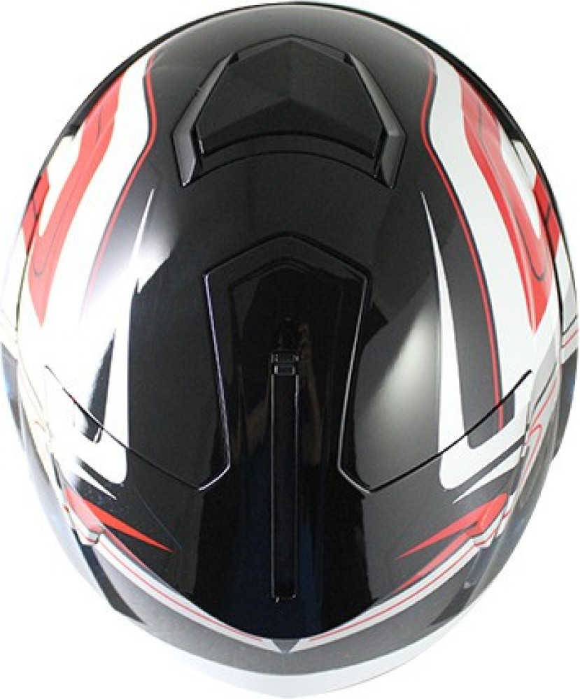 NIKKO N-902 Black Red White Full Face Motorbike Helmet - Buy NIKKO N-902  Black Red White Full Face Motorbike Helmet Online at Best Prices in India -  Motorbike | Flipkart.com