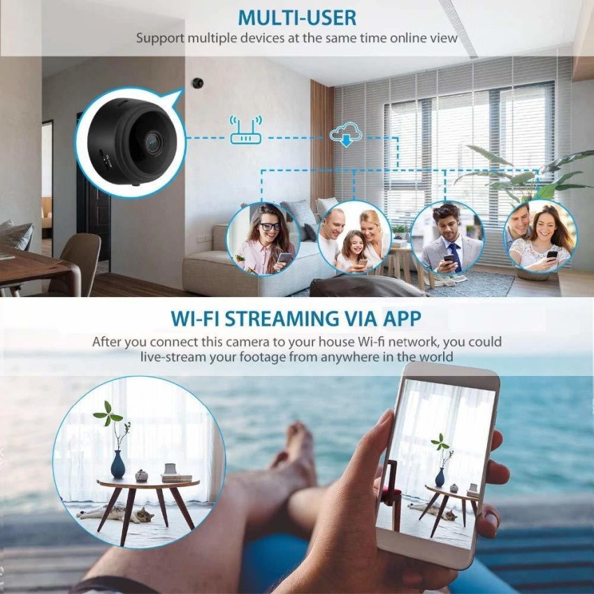 spy camera with wifi connectivity