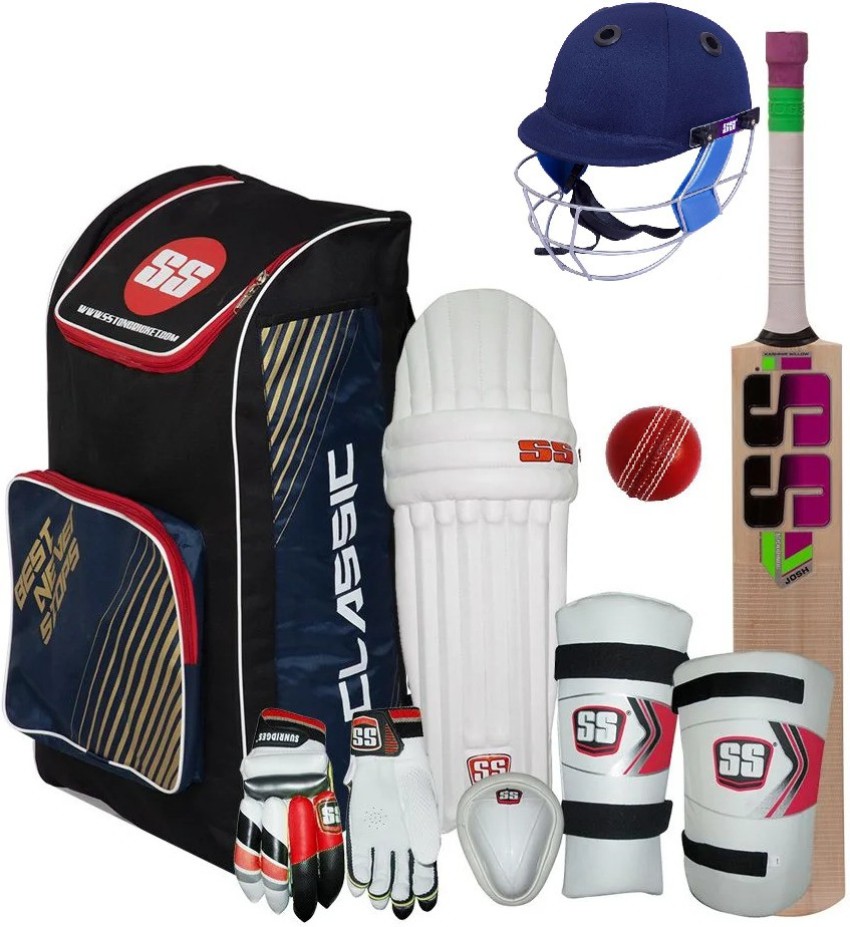 SAVAGE SPORTS SS ACADEMY Legend Cricket Set Of 6 No ( Ideal For 11-14 Years ) Complete Cricket Kit