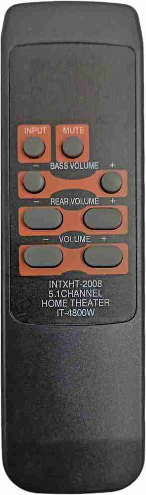 Ehop HT 2008 Compatible remote control for Home theater IT4800