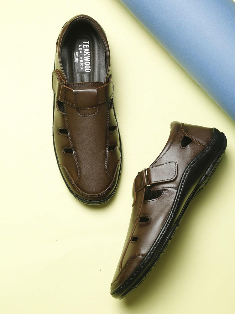 Teakwood Leathers Men Sandals Buy Teakwood Leathers Men Sandals Online at Best Price Shop Online for Footwears in India Flipkart