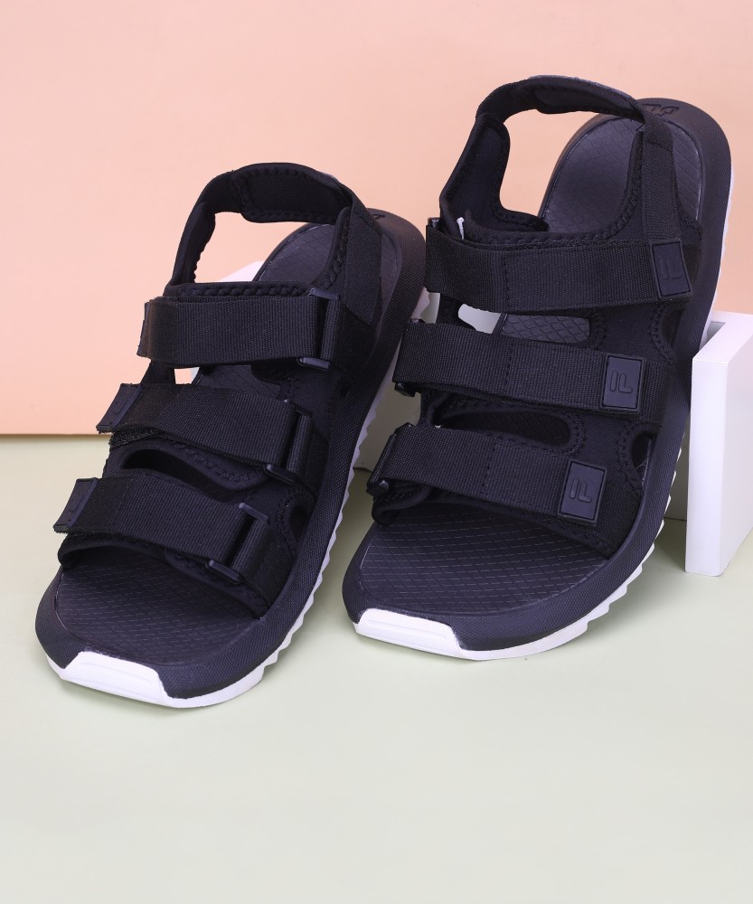 Black Sports Sandals - Buy FILA Men Black Sports Sandals Online at Price - Shop Online for Footwears in India | Flipkart.com
