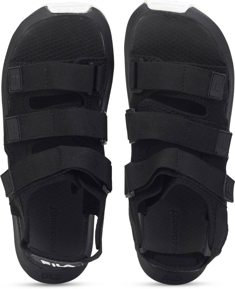 Fila three on sale strap sandals