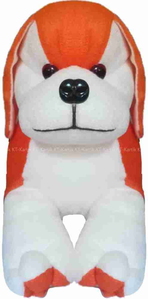 KT kartik Cute Orange Dogy Puppy Pug kutta Soft Stuffed Toy 22