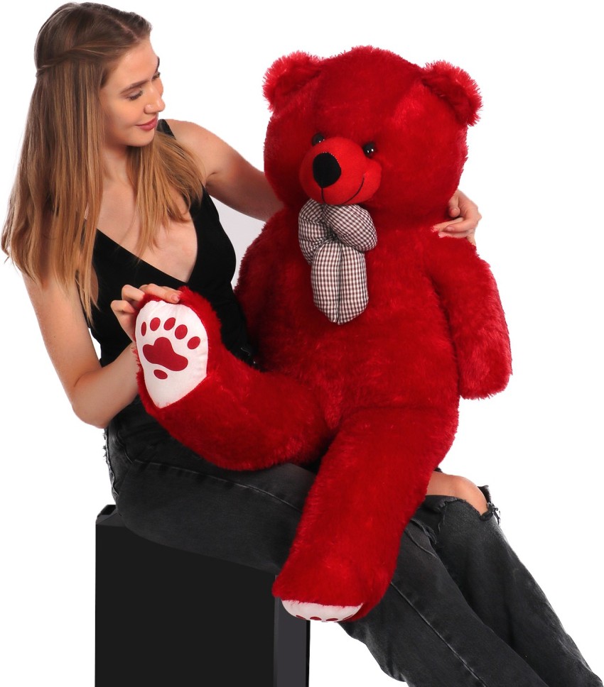 stuffed toy 3 feet red teddy bear 90.2 cm 3 feet red teddy bear Buy teddy bear toys in India. shop for stuffed toy products in India. Flipkart