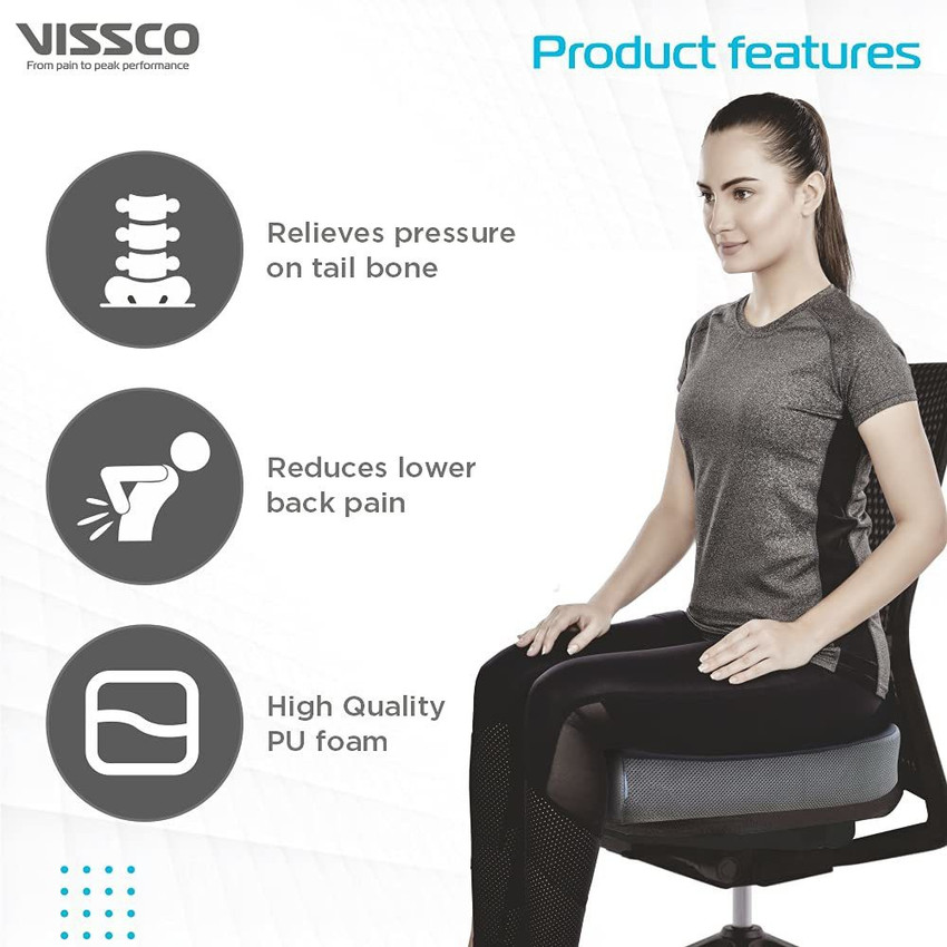Orthopaedic seat posture support cushion sales