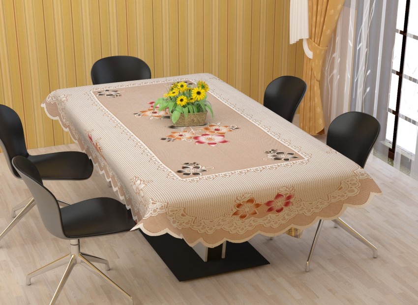 WiseHome Floral 6 Seater Table Cover Buy WiseHome Floral 6