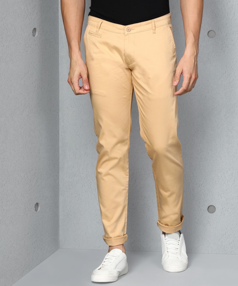 Buy Men Brooklyn Fit Cotton Trouser Online  Indian Terrain