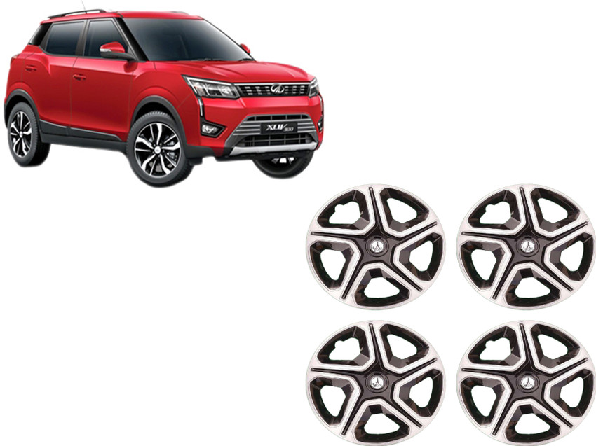 HOTRENZ CAR WHEEL COVER 16 INCH DUAL COLOR FOR MAHINDRA XUV 300