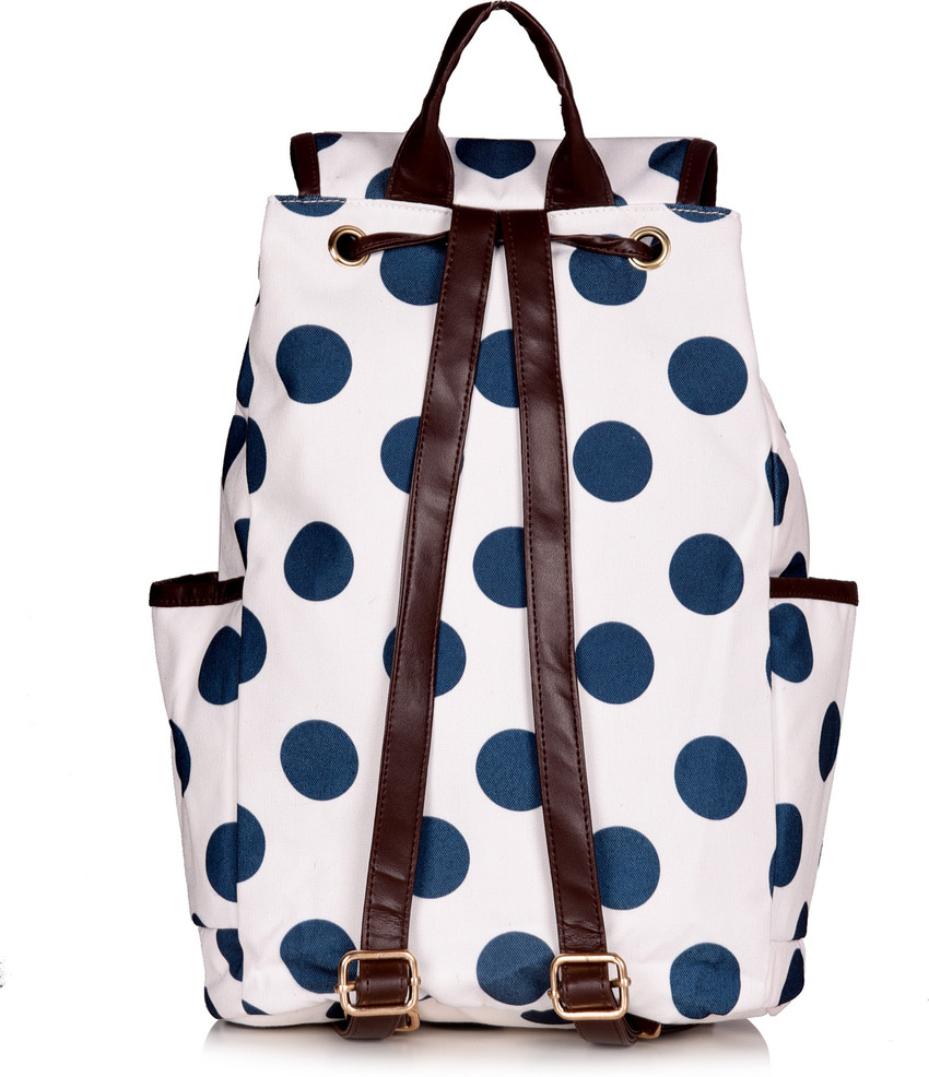 Button spot buckle backpack top