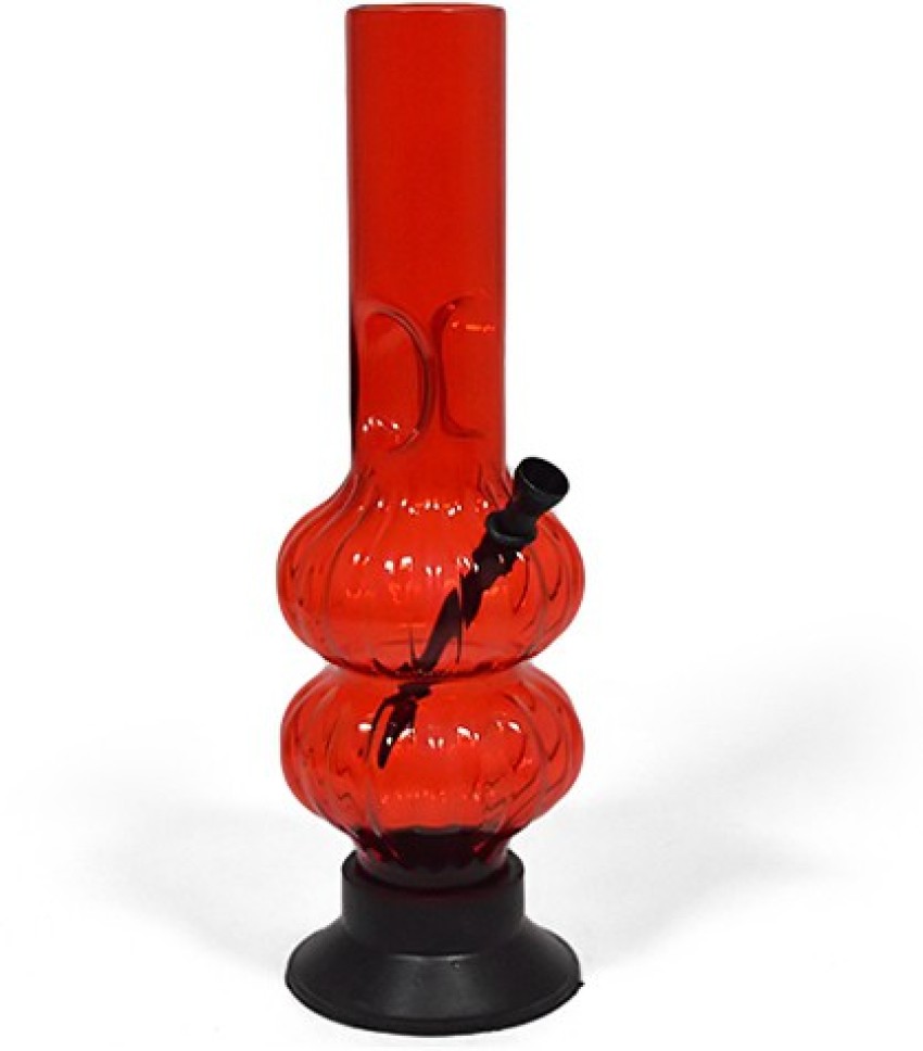 Buy 8 Inch Transparent Color Bong Smoking Pipe India