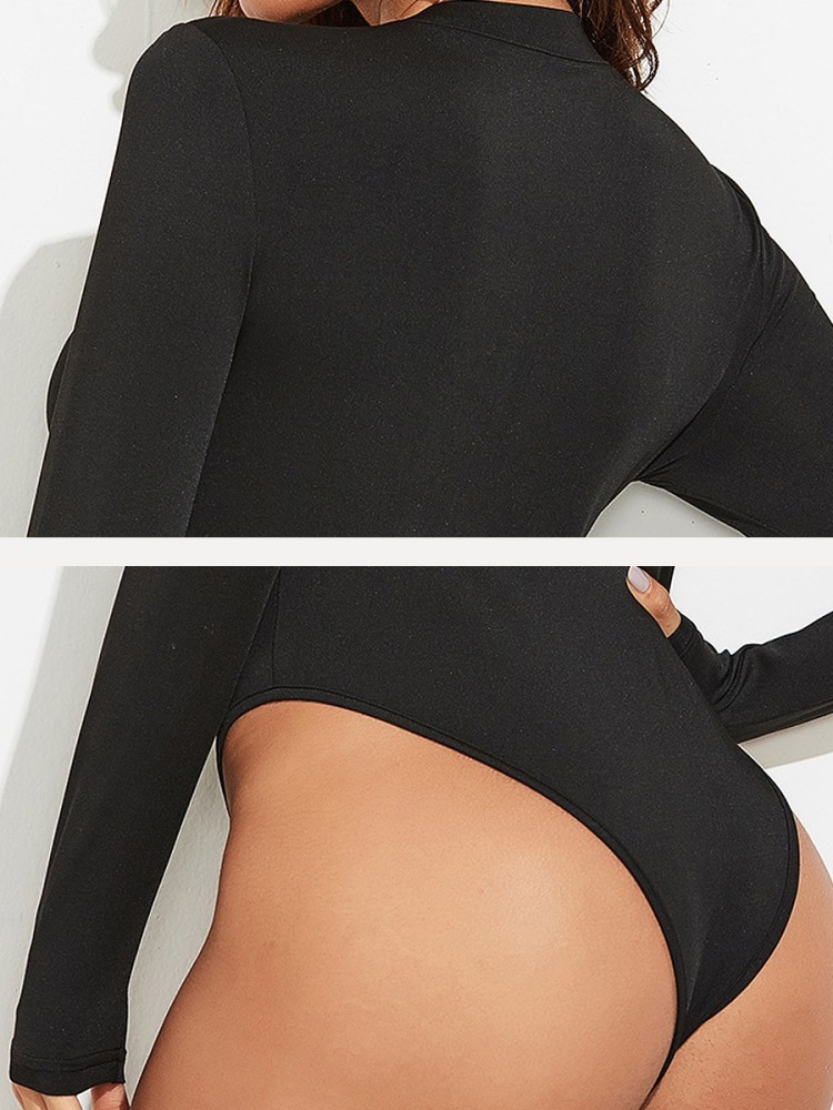 Stockerpoint Women's Body Romy Bodysuit, Black, L: Buy Online at Best Price  in UAE 