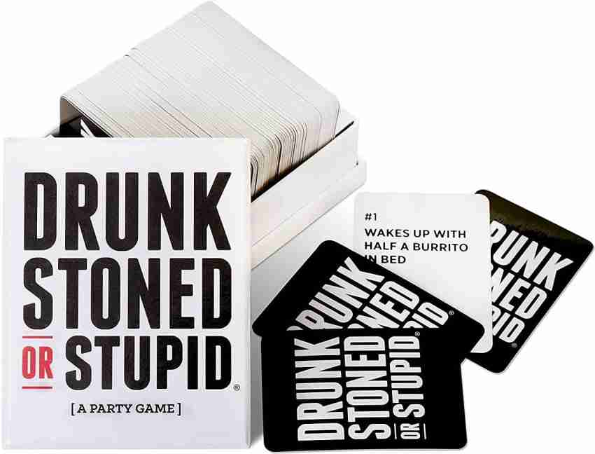 TEMSON Drunk Stoned Or Stupid Card Game For Adults (Party Game) - Drunk  Stoned Or Stupid Card Game For Adults (Party Game) . shop for TEMSON  products in India.