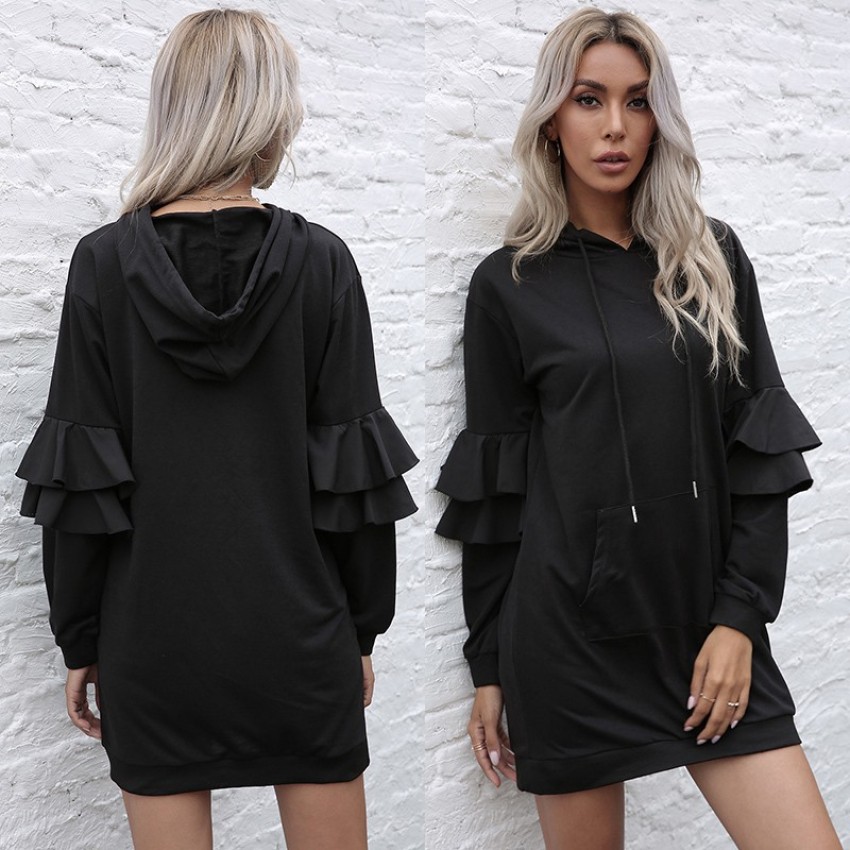 Urbanic Women Sweater Black Dress - Buy Urbanic Women Sweater Black Dress  Online at Best Prices in India