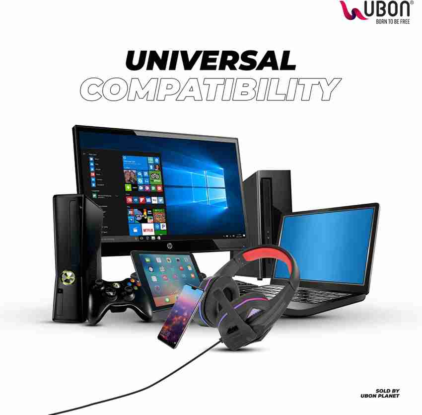 Ubon Game King GHP 26000 Wired Gaming Headset Price in India Buy