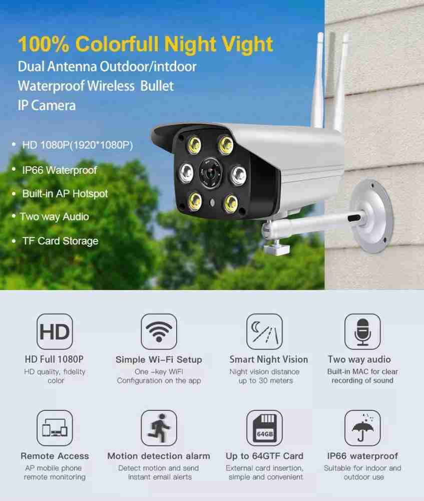 indoor outdoor security cameras wifi