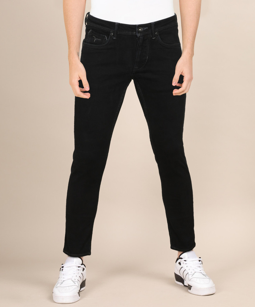 Flipkart black jeans online