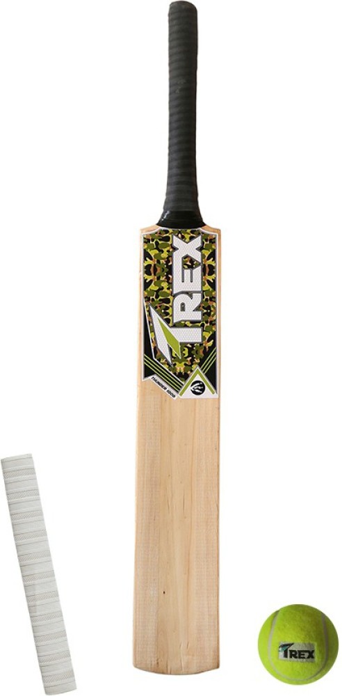 Trex Thunder 1000 Light Weight Cricket Bat with FREE Tennis Ball and Handle  Grip Cricket Kit - Buy Trex Thunder 1000 Light Weight Cricket Bat with FREE  Tennis Ball and Handle Grip