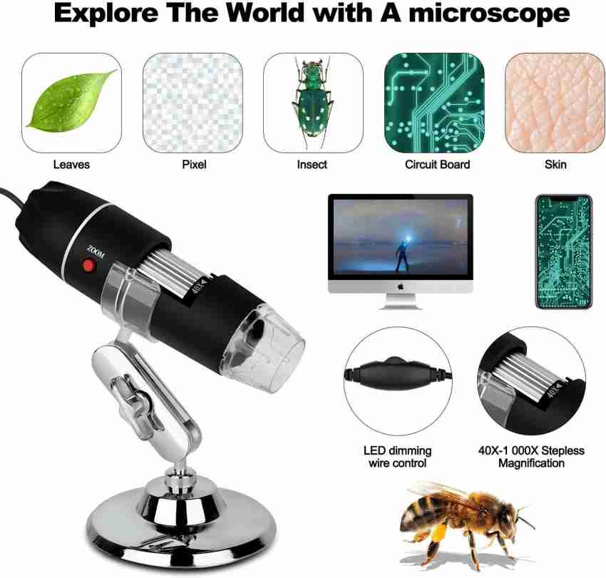 Buy Microware USB Digital Microscope,40X to 1000X Magnification