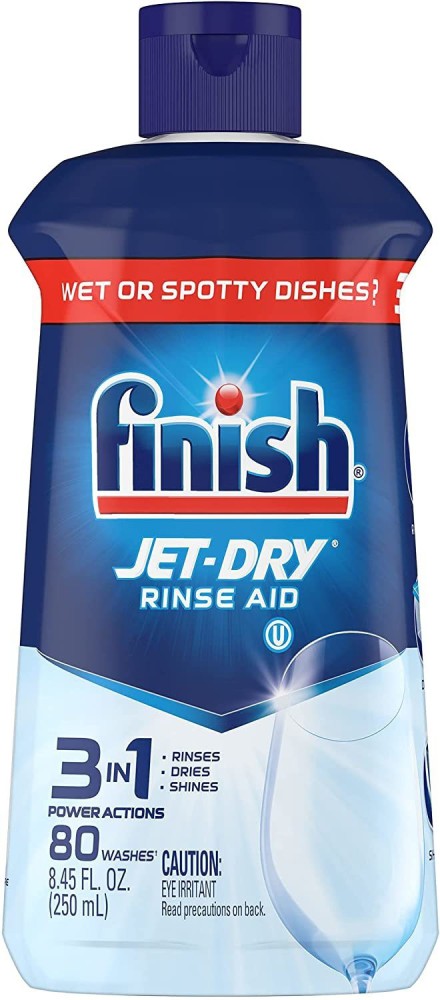 Finish Jet-Dry Rinse Aid Dishwasher Rinse Agent & Drying Agent