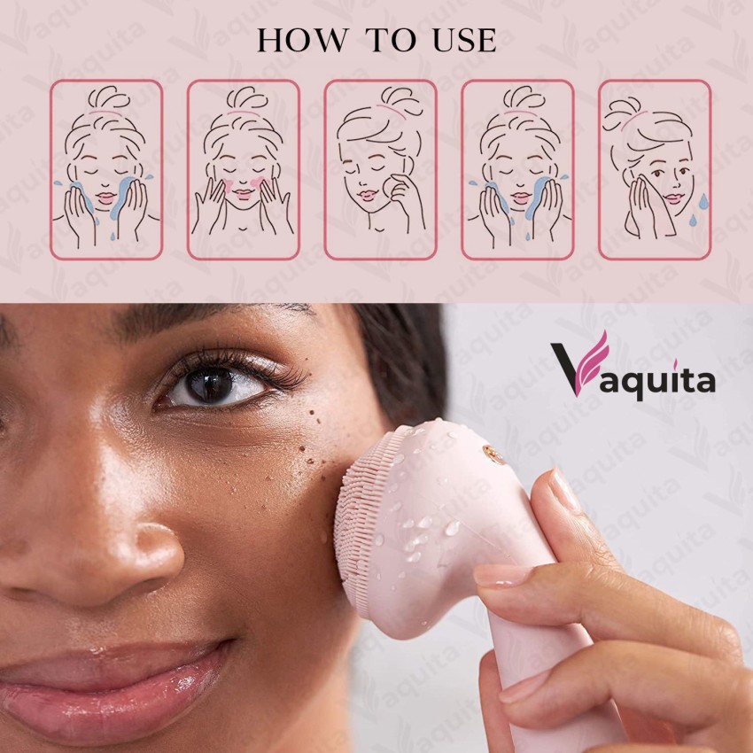 Remove blackheads, cleanse and lift with Agaro Ultrasonic Facial Skin  Scrubber 