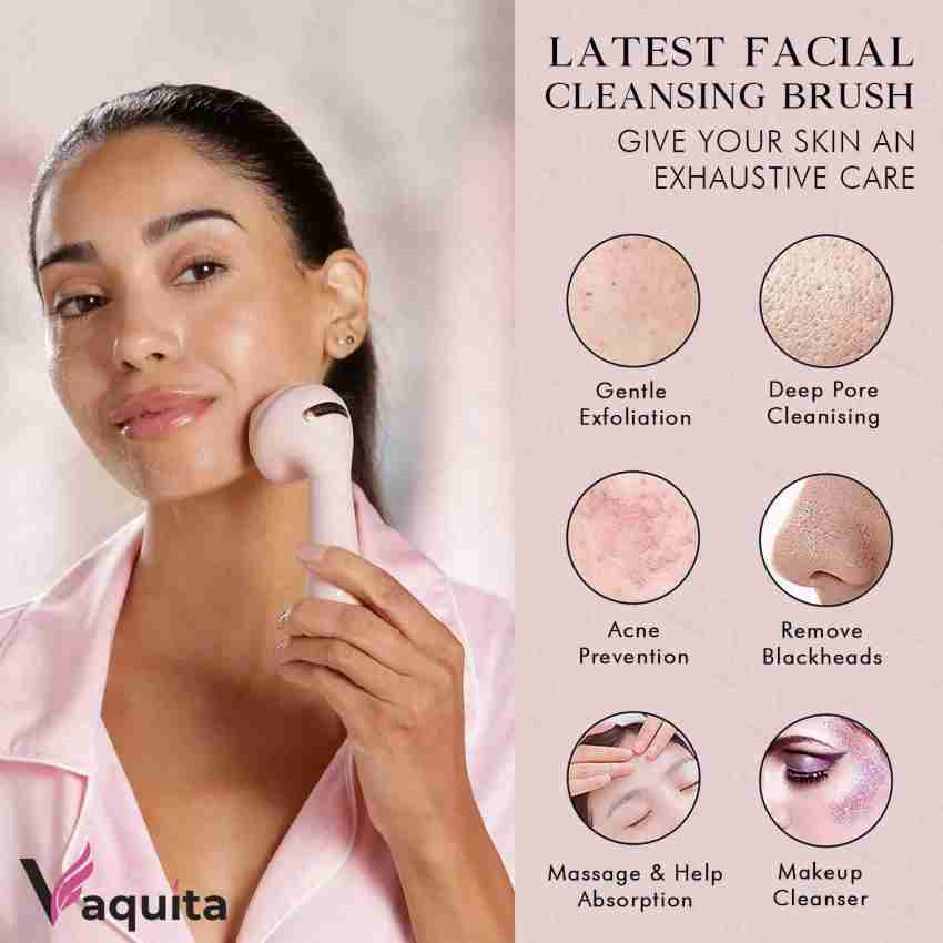 Remove blackheads, cleanse and lift with Agaro Ultrasonic Facial Skin  Scrubber 