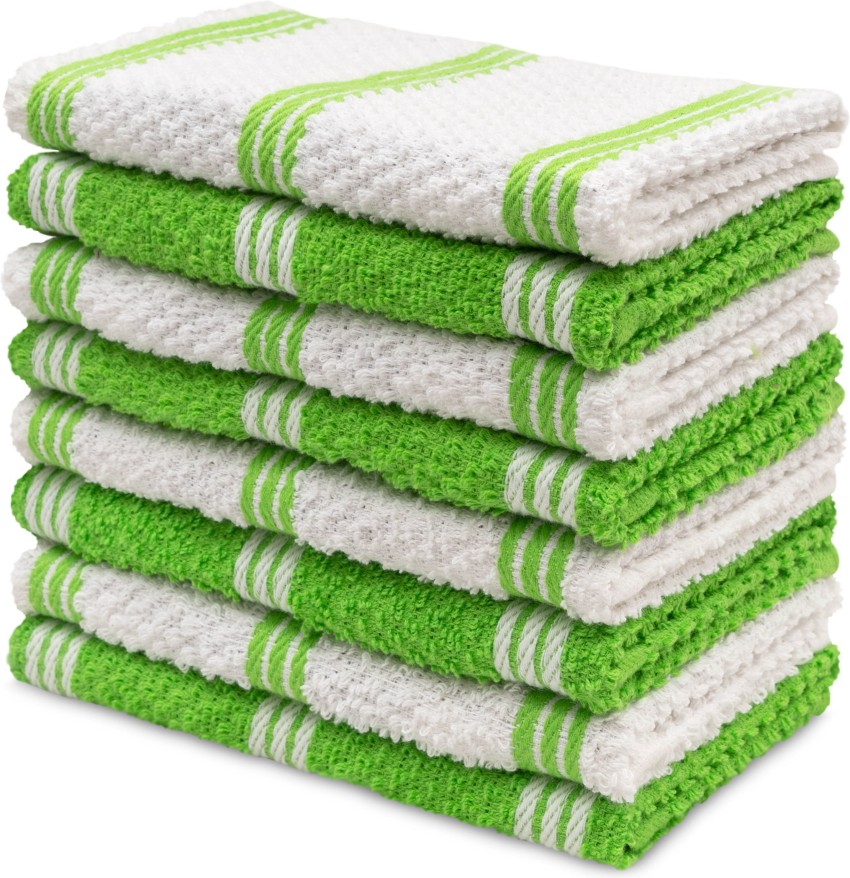 Bar Mop Towels White Cotton Kitchen Towels 12 x 26 Restaurant Cloth Pack  of 12