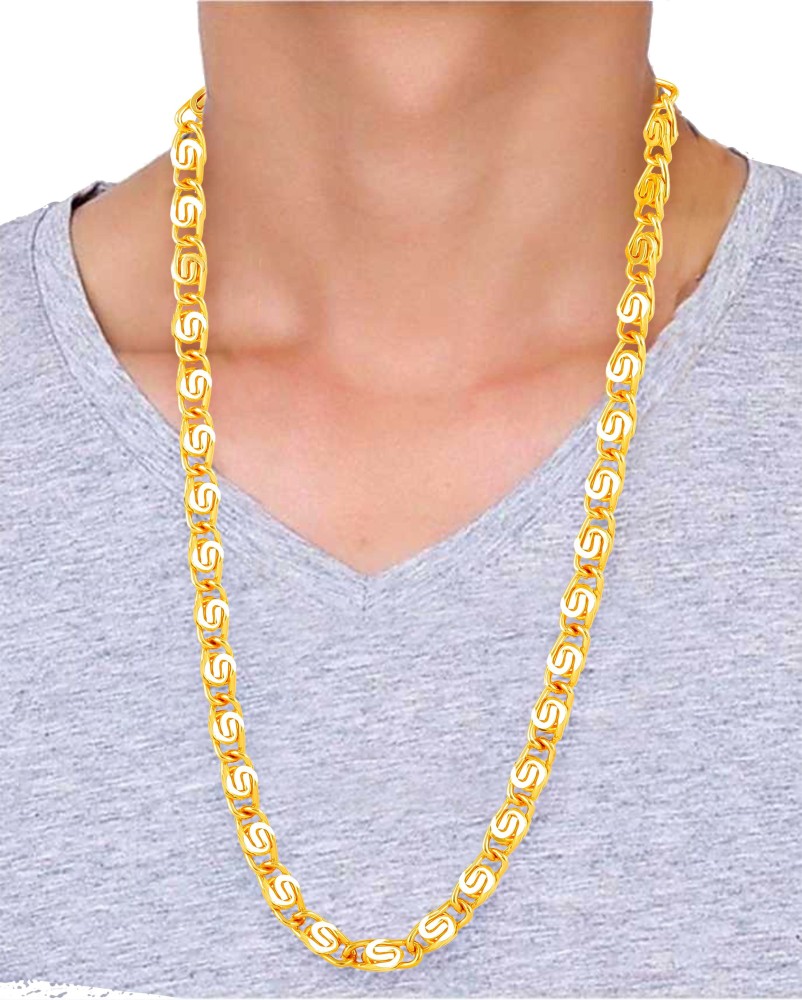 Mens long sale chain