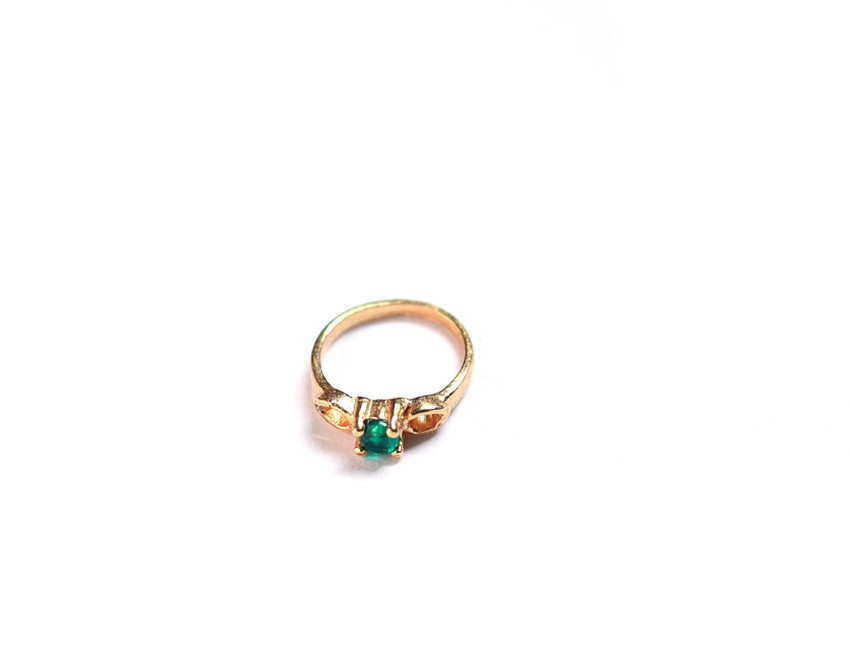 Gold ring for best sale small baby