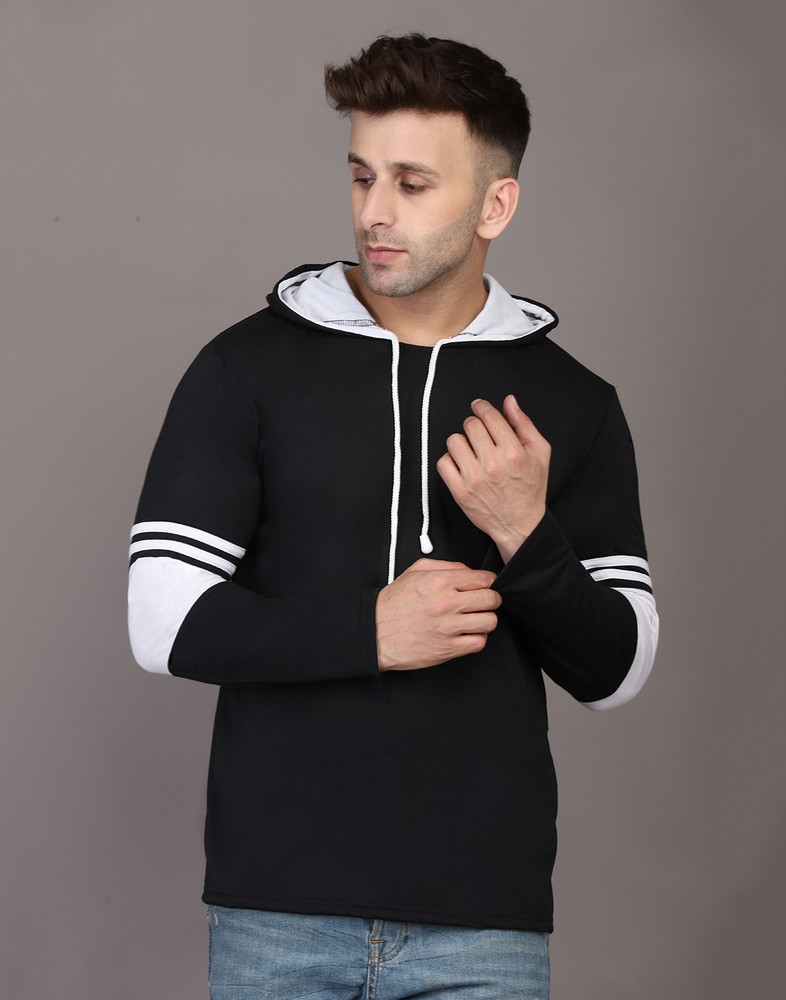 HIGHLANCETSHIRT Full Sleeve Color Block Men Sweatshirt Buy