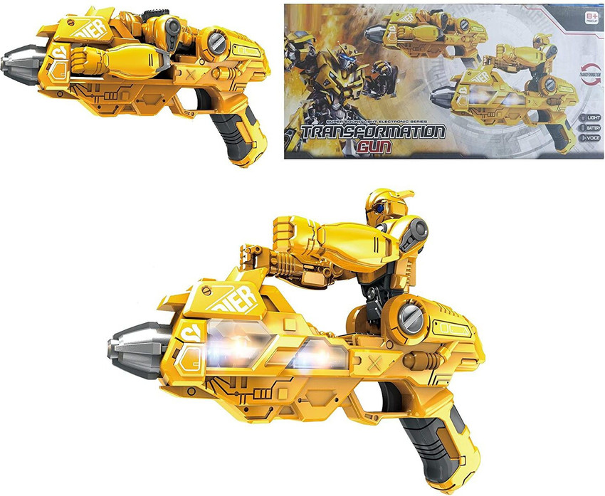 Robot gun toy sales