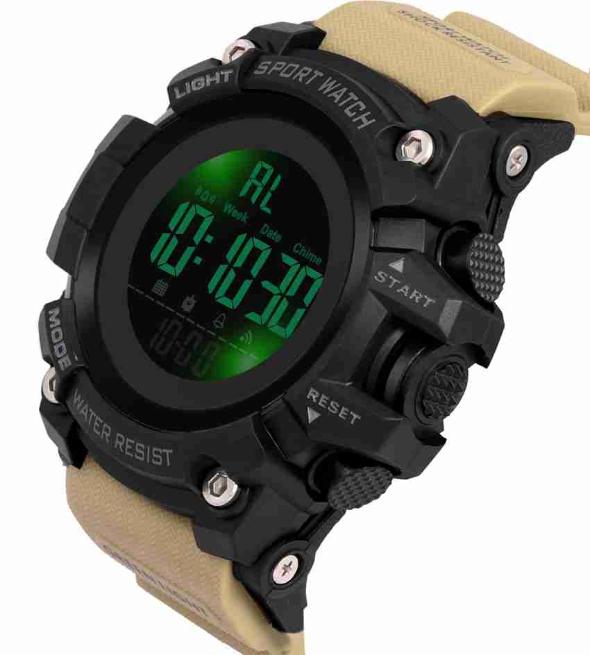 SKMEI Digital Watch For Men Buy SKMEI Digital Watch For Men NUN 1384 KHAKHI digital watch Online at Best Prices in India Flipkart