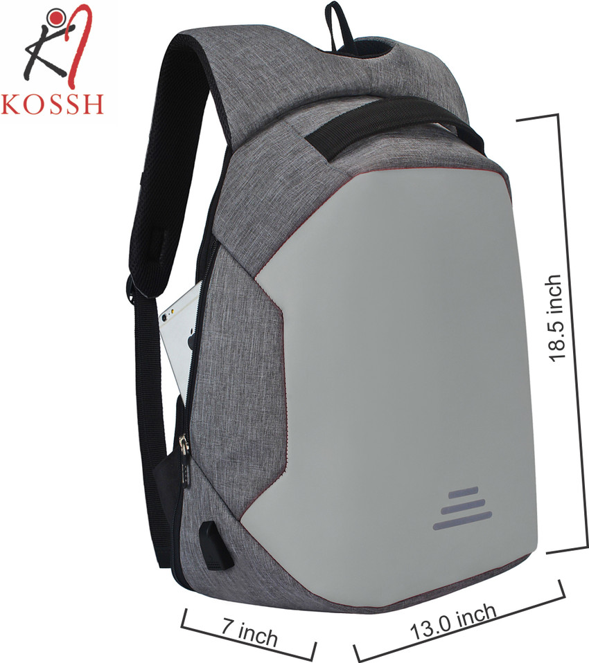 Waterproof backpack store with usb charger