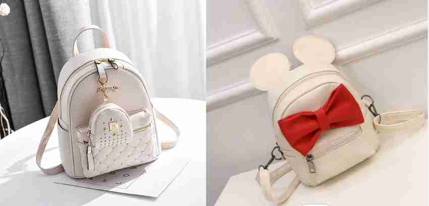 Flipkart kirar store Girls Bag Pouch mickey mouse Backpack