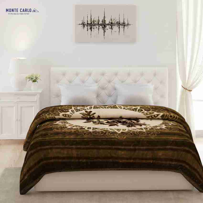 MONTE CARLO Printed Double Mink Blanket for Heavy Winter Buy MONTE CARLO Printed Double Mink Blanket for Heavy Winter Online at Best Price in India Flipkart